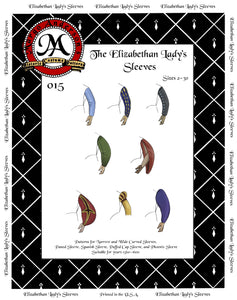 015D The Elizabethan Lady's Sleeves Digital Download