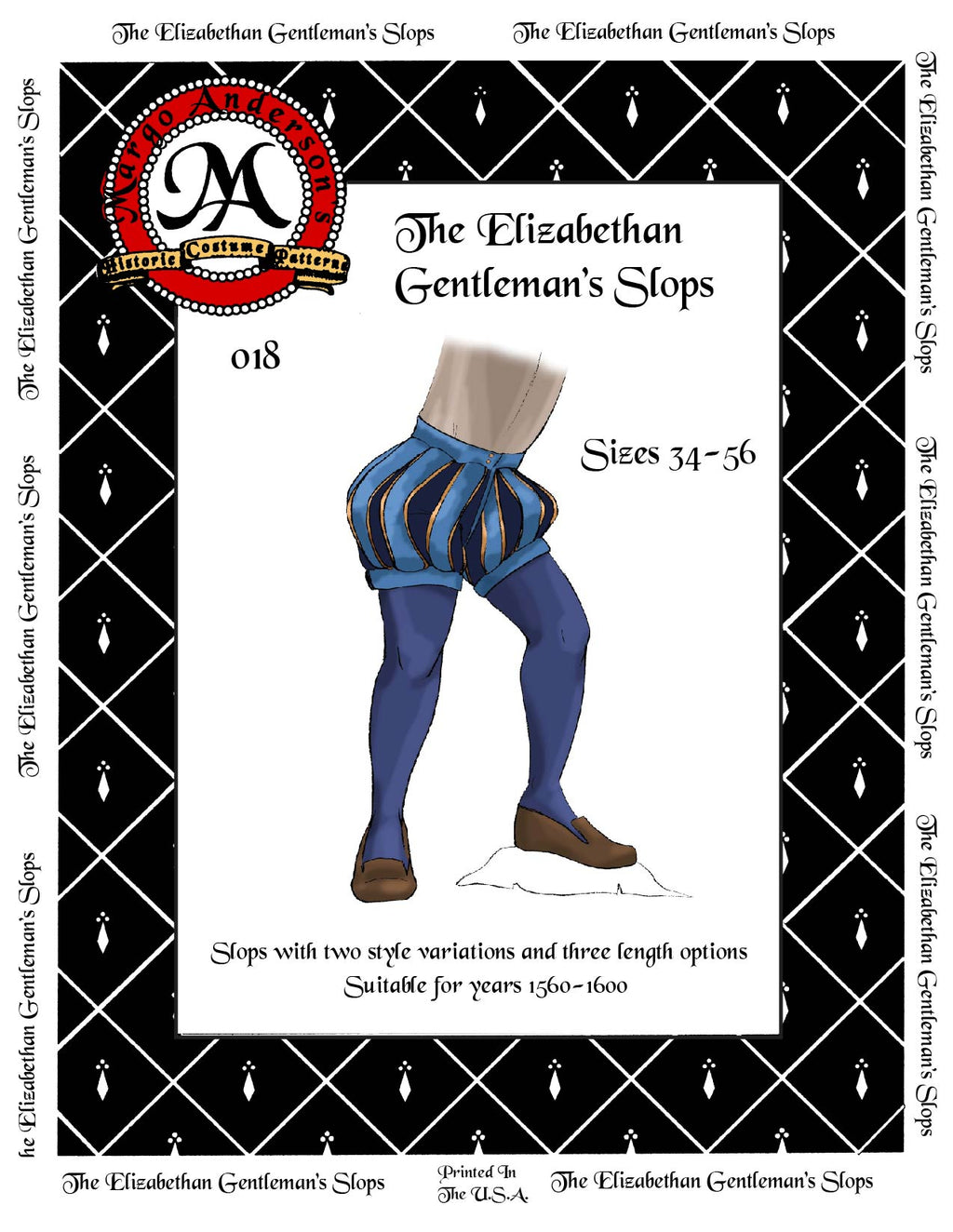 018D The Elizabethan Gentleman's Slops Digital Download