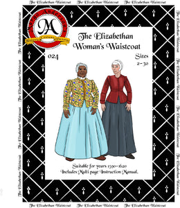 024D  The Elizabethan Waistcoat Digital Download