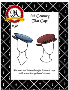 030D 16th Century Flat Caps Digital Download