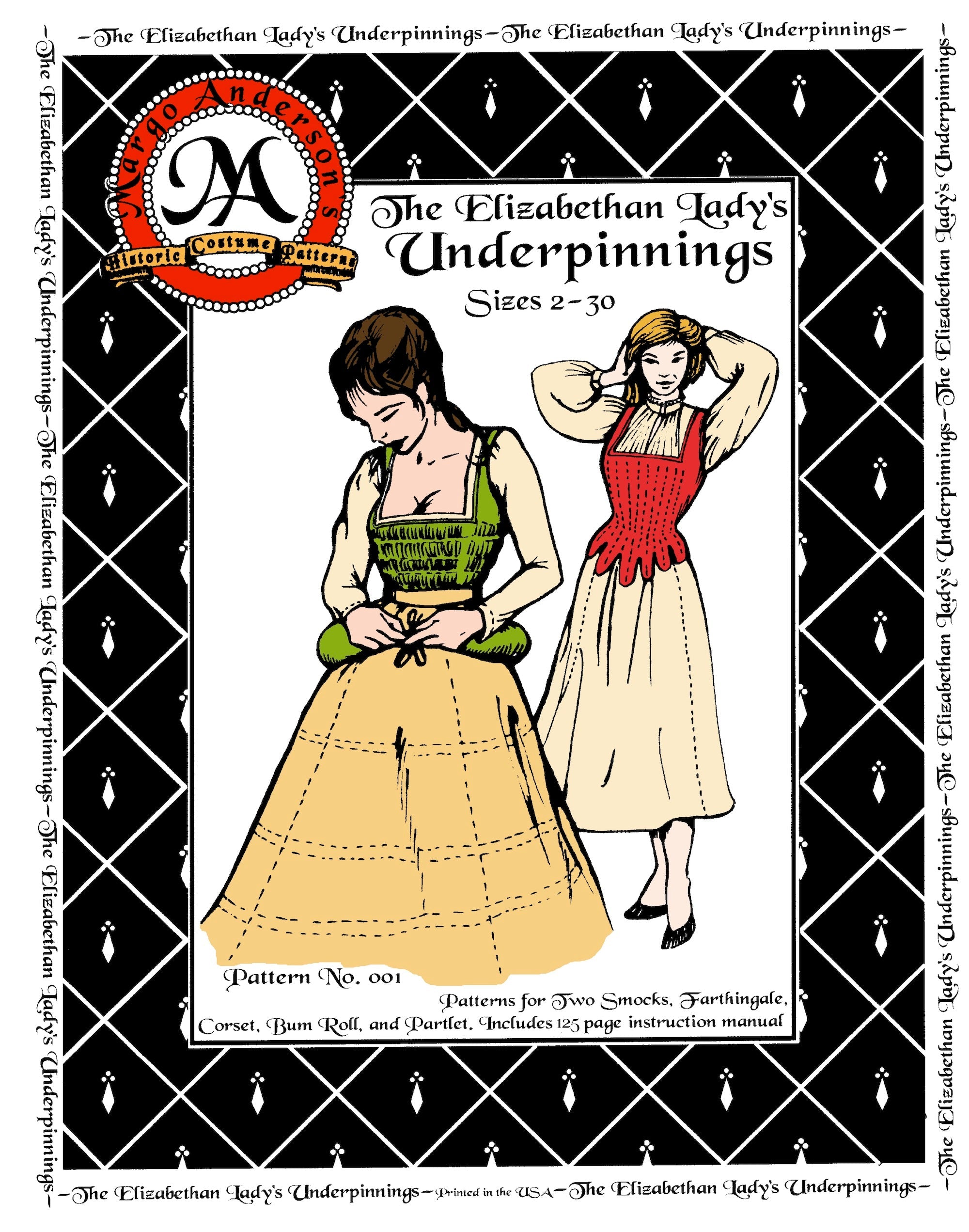 001D The Elizabethan Lady's Underpinnings Digital Download