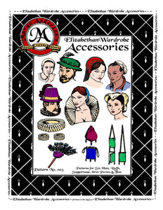 003D Elizabethan Wardrobe Accessories Digital Download